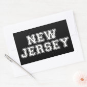 Sticker Rectangulaire New Jersey (Enveloppe)