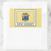 Sticker Rectangulaire New Jersey (Sac)