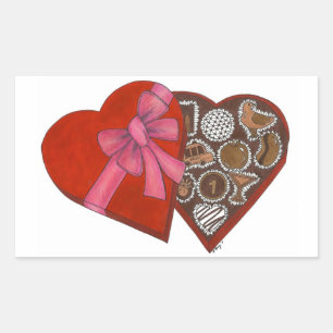 Sticker Rectangulaire New York City Icons NYC Valentine Valentin