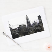 Sticker Rectangulaire New York City Midtown (Enveloppe)