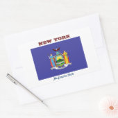 Sticker Rectangulaire New York, l'État impérial, (Enveloppe)