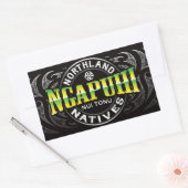 Sticker Rectangulaire Ngapuhi Lifer Chrome (Enveloppe)