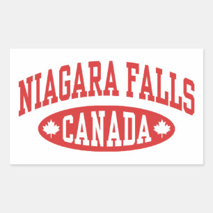 Sticker Rectangulaire Niagara Falls Canada