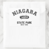 Sticker Rectangulaire Niagara Falls State Park, New York (Sac)