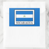 Sticker Rectangulaire Nicaragua (Sac)