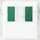 Sticker Rectangulaire Nigéria (Sac)
