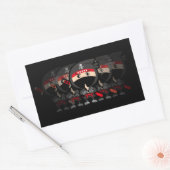 Sticker Rectangulaire Ninja Boy (Enveloppe)