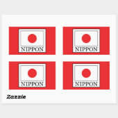 Sticker Rectangulaire Nippon (Feuille)