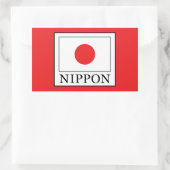 Sticker Rectangulaire Nippon (Sac)