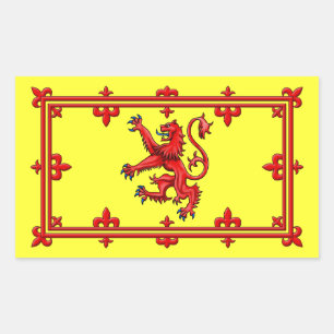 Sticker Rectangulaire Niveau royal de l'Ecosse