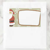 Sticker Rectangulaire Noël (Sac)
