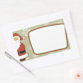 Sticker Rectangulaire Noël (Enveloppe)