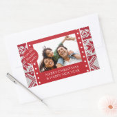 Sticker Rectangulaire Noël (Enveloppe)