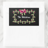 Sticker Rectangulaire Noël (Sac)