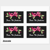 Sticker Rectangulaire Noël (Feuille)