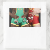 Sticker Rectangulaire Noël 18367 (Sac)