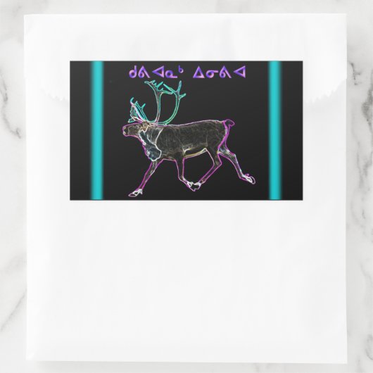 Sticker Rectangulaire Noël - Kuvianak (Sac)