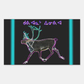 Sticker Rectangulaire Noël - Kuvianak (Devant)