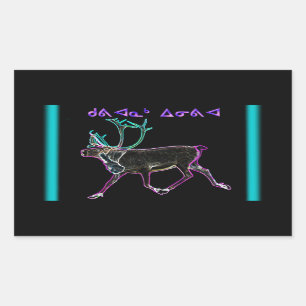 Sticker Rectangulaire Noël - Kuvianak