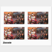 Sticker Rectangulaire Noël légendaire (Feuille)