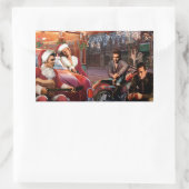 Sticker Rectangulaire Noël légendaire (Sac)