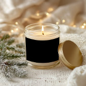 Sticker Rectangulaire Noir solide