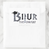 Sticker Rectangulaire Nom bifurque (Sac)