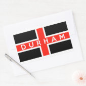 Sticker Rectangulaire nom britannique des textes de l'Angleterre de (Enveloppe)