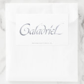 Sticker Rectangulaire Nom de Galadriel Texté (Sac)