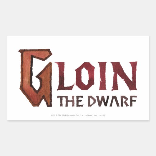 Sticker Rectangulaire Nom de la bande (Devant)