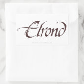 Sticker Rectangulaire Nom ELROND™ Solide (Sac)