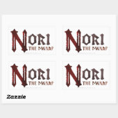 Sticker Rectangulaire Nom Nori (Feuille)