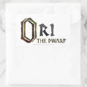 Sticker Rectangulaire Nom Ori (Sac)