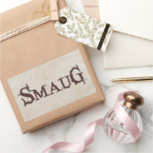 Sticker Rectangulaire Nom SMAUG™ (Cadeaux)