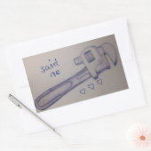 Sticker Rectangulaire non dit (Enveloppe)