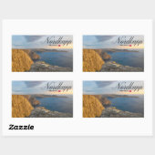 Sticker Rectangulaire Nordkapp (Feuille)