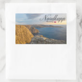 Sticker Rectangulaire Nordkapp (Sac)