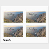 Sticker Rectangulaire Nordkapp (Feuille)