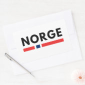 Sticker Rectangulaire Norge (Enveloppe)