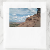Sticker Rectangulaire North Window Arch Utah Desert Paysage Photo (Sac)