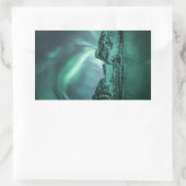 Sticker Rectangulaire Northern Lights Nature Photo (Sac)