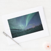 Sticker Rectangulaire Northern Lights Norvège (Enveloppe)