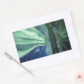 Sticker Rectangulaire Northern Lights Norvège (Enveloppe)
