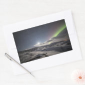 Sticker Rectangulaire Northern Lights Norvège (Enveloppe)