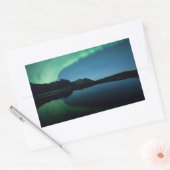 Sticker Rectangulaire Northern Lights Norvège (Enveloppe)