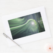 Sticker Rectangulaire Northern Lights Norvège (Enveloppe)