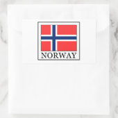 Sticker Rectangulaire Norvège (Sac)