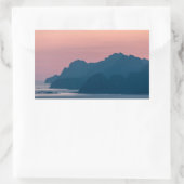 Sticker Rectangulaire Norvège Lofoten (Sac)