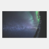 Sticker rectangulaire Norvège Northern Lights (Devant)