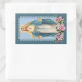 Sticker Rectangulaire Notre-Dame de grâce Roses roses roses roses (Sac)